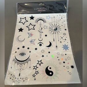NWT LUNATICS celestial dream
HOLOGRAPHIC TEMPORARY TATTOO